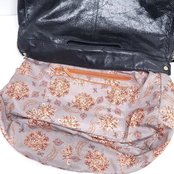 Hobo bianka leather shoulder bag black - Picture 11 of 12